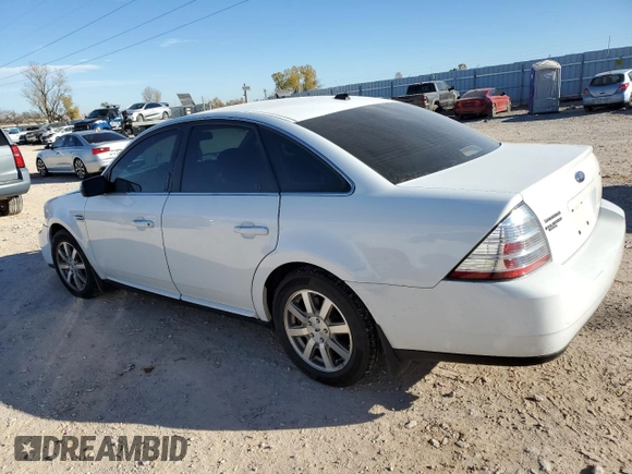 2008 Ford Taurus SEL with VIN 1FAHP24W88G138256, listed as a Copart auction lot 83677454 with 105,087 mi miles and Salvage Title. Bid and sale history available at carsss.com. Image 2.