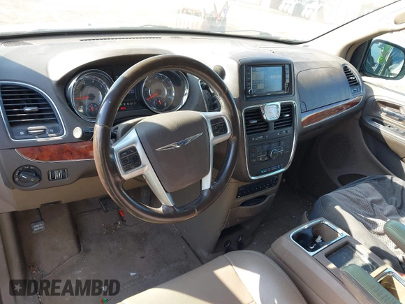 2012 Chrysler Town & Country Touring-L with VIN 2C4RC1CG0CR340692, listed as a IAAI auction lot 42112578 with 200,681 mi miles. Bid and sale history available at carsss.com. Image 12.