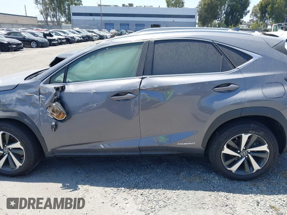 2020 Lexus NX 300h with VIN JTJGJRDZ7L5008111, listed as a IAAI auction lot 42116245 with Not provided miles and . Bid and sale history available at DreamBid. Image 13.