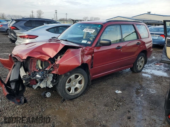 2006 Subaru Forester 2.5 X with VIN JF1SG63616H742625, listed as a Copart auction lot 84023884 with Not Provided miles and Salvage Title. Bid and sale history available at carsss.com. Image 1.