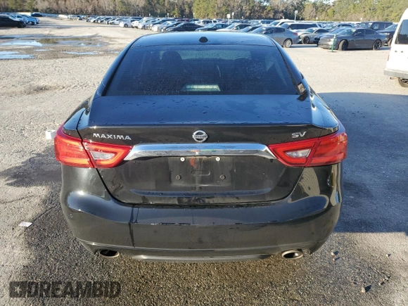 2017 Nissan Maxima SV with VIN 1N4AA6AP8HC413025, listed as a Copart auction lot 86098434 with 125,527 mi miles and Salvage Title. Bid and sale history available at carsss.com. Image 6.