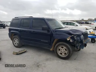 2016 Jeep Patriot Sport z VIN 1C4NJPBB7GD554259, wystawiony jako Copart lot #51657235 z przebiegiem Nie podano mil oraz Szkoda całkowita • Salvage title. Historia ofert i sprzedaży dostępna na DreamBid. Obrazek 4.