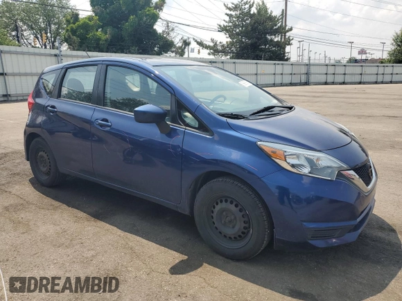 2019 Nissan Note SV z VIN 3N1CE2CP0KL365600, wystawiony jako Copart lot #59698085 z przebiegiem 162 767 mil mil oraz Szkoda całkowita • Salvage title. Historia ofert i sprzedaży dostępna na DreamBid. Obrazek 4.
