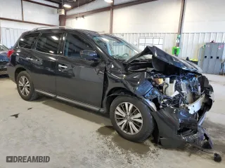 2020 Nissan Pathfinder SL with VIN 5N1DR2CN0LC581976, listed as a Copart auction lot 84391984 with 80,814 mi miles and Salvage Title. Bid and sale history available at carsss.com. Image 4.