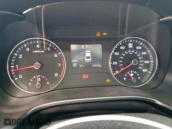 2021 Kia Forte GT-Line z VIN 3KPF34AD5ME396885, wystawiony jako Copart lot #63313945 z przebiegiem 59 429 mil mil oraz Szkoda całkowita • Salvage title. Historia ofert i sprzedaży dostępna na DreamBid. Obrazek 9.
