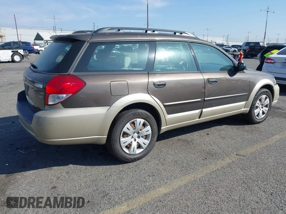 2008 Subaru Outback with VIN 4S4BP60C886300519, listed as a IAAI auction lot 41603910 with 175,895 mi miles and . Bid and sale history available at DreamBid. Image 4.