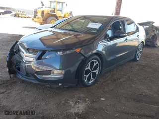 2013 Chevrolet Volt with VIN 1G1RH6E45DU105123, listed as a IAAI auction lot 41850472 with 115,317 mi miles. Bid and sale history available at carsss.com. Image 2.