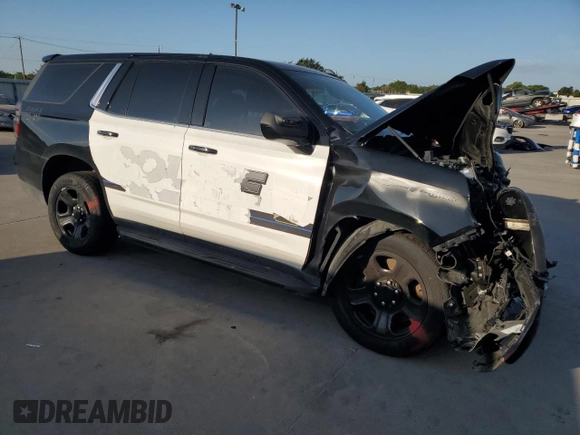 2022 Chevrolet Tahoe Commercial with VIN 1GNSCLED1NR218049, listed as a Copart auction lot 67336374 with 29,239 mi miles and Non repairable. Bid and sale history available at DreamBid. Image 4.