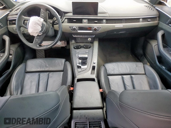 2019 Audi A4 Premium Plus with VIN WAUENAF4XKA035470, listed as a Copart auction lot 62770095 with Not provided miles and Salvage title. Bid and sale history available at DreamBid. Image 8.