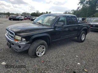 2003 Dodge Dakota z VIN 1D7HG48XX3S368353, wystawiony jako Copart lot #55144695 z przebiegiem 154 378 mil mil oraz Szkoda całkowita • Salvage title. Historia ofert i sprzedaży dostępna na DreamBid. Obrazek 1.