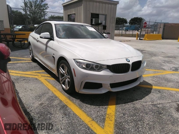 2014 BMW 4 Series 428i z VIN WBA3N3C58EF712765, wystawiony jako IAAI lot #41556781 z przebiegiem 73 901 mil mil oraz . Historia ofert i sprzedaży dostępna na DreamBid. Obrazek 1.