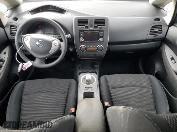 2016 Nissan LEAF SL with VIN 1N4BZ0CP8GC313075, listed as a Copart auction lot 86645824 with 38,002 mi miles and Salvage Title. Bid and sale history available at carsss.com. Image 8.
