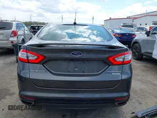 2015 Ford Fusion Titanium with VIN 3FA6P0K96FR283763, listed as a IAAI auction lot 42046868 with 104,542 mi miles. Bid and sale history available at carsss.com. Image 17.