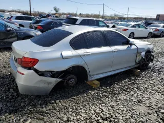 2014 BMW 5 Series 535d xDrive с VIN WBAFV3C5XEDZ33566, выставлен на аукционе Copart как лот 52250545 с пробегом 155 162 миль миль и Списание • Salvage title. История ставок и продаж доступна на DreamBid. Изображение 3.