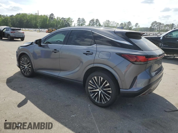 2023 Lexus RX 350 with VIN 2T2BAMCA3PC016786, listed as a Copart auction lot 53515625 with 21,721 mi miles and Salvage Title. Bid and sale history available at DreamBid. Image 2.