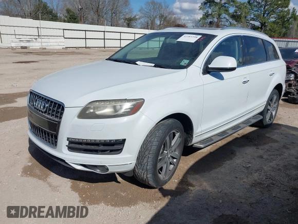 2013 Audi Q7 3.0T Premium Plus with VIN WA1LGBFE7DD005440, listed as a IAAI auction lot 41483398 with 92,668 mi miles. Bid and sale history available at carsss.com. Image 17.