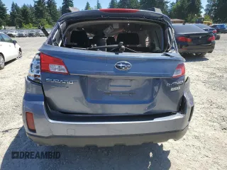 2013 Subaru Outback Premium with VIN 4S4BRBCC8D3275860, listed as a Copart auction lot 64734765 with Not provided miles and Salvage title. Bid and sale history available at DreamBid. Image 6.