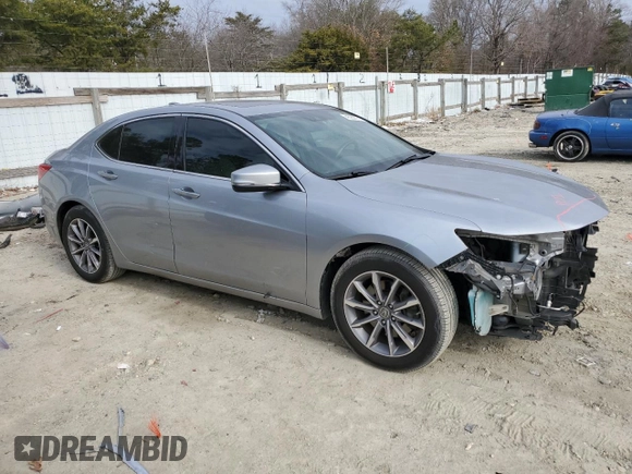 2018 Acura TLX w/Technology Pkg with VIN 19UUB1F56JA010193, listed as a Copart auction lot 46982145 with 259,757 mi miles and Salvage Title. Bid and sale history available at carsss.com. Image 4.