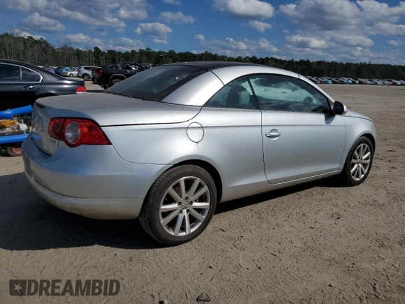 2007 Volkswagen Eos 2.0T with VIN WVWFA71F87V014941, listed as a Copart auction lot 71891554 with 104,884 mi miles and Clean Title. Bid and sale history available at DreamBid. Image 3.