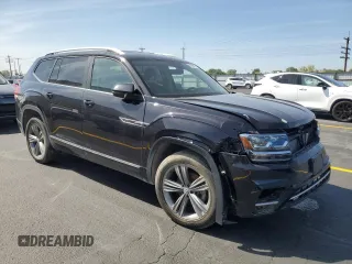 2019 Volkswagen Atlas SE z VIN 1V2XR2CA4KC565064, wystawiony jako Copart lot #57879675 z przebiegiem 43 143 mil mil oraz Szkoda całkowita • Salvage title. Historia ofert i sprzedaży dostępna na DreamBid. Obrazek 4.