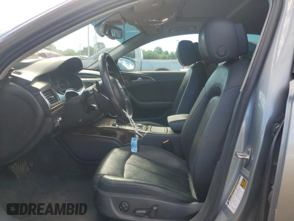 2015 Audi A6 Prestige with VIN WAUHGAFC2FN012777, listed as a Copart auction lot 64166135 with 99,280 mi miles and Salvage title. Bid and sale history available at DreamBid. Image 7.