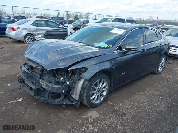 2017 Ford Fusion Energi SE with VIN 3FA6P0PU0HR161156, listed as a IAAI auction lot 41908926 with 81,342 mi miles. Bid and sale history available at carsss.com. Image 18.