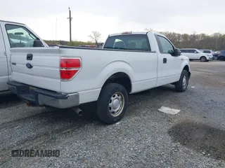 2013 Ford F-150 XL with VIN 1FTNF1CFXDKF22588, listed as a IAAI auction lot 41912246 with 124,416 mi miles. Bid and sale history available at carsss.com. Image 4.