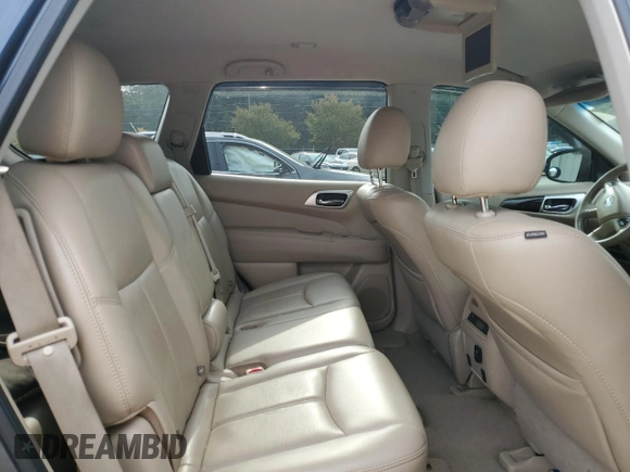 2014 Nissan Pathfinder Platinum with VIN 5N1AR2MM9EC735984, listed as a Copart auction lot 69788534 with 126,810 mi miles and Salvage Title. Bid and sale history available at carsss.com. Image 10.