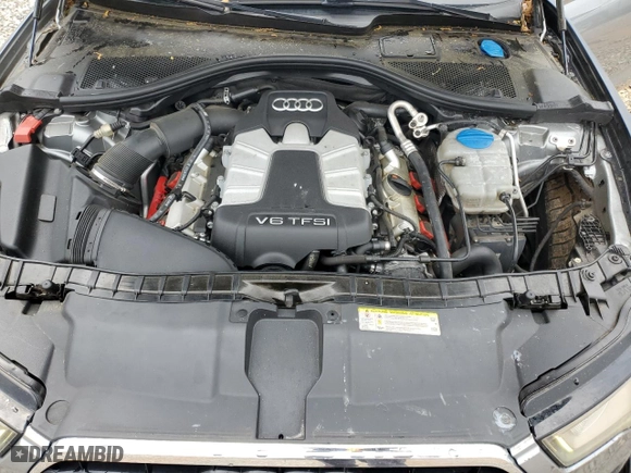 2013 Audi A6 3.0T Premium Plus with VIN WAUGGAFC9DN005169, listed as a Copart auction lot 54559995 with 185,308 mi miles and Clean Title. Bid and sale history available at carsss.com. Image 11.