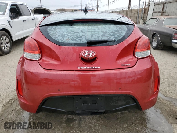 2012 Hyundai Veloster w/Gray Int with VIN KMHTC6AD8CU026797, listed as a Copart auction lot 58638025 with 149,144 mi miles and Clean title. Bid and sale history available at DreamBid. Image 6.