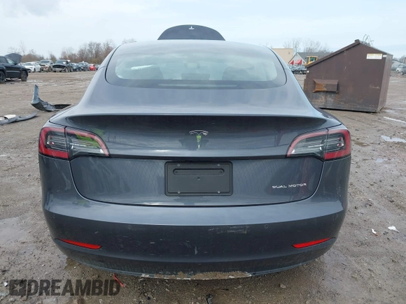 2022 Tesla Model 3 Long Range with VIN 5YJ3E1EB8NF201023, listed as a IAAI auction lot 41942943 with 30,635 mi miles and . Bid and sale history available at DreamBid. Image 15.