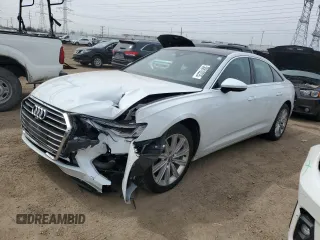 2019 Audi A6 Premium Plus with VIN WAUE8AF22KN117577, listed as a Copart auction lot 50819225 with 28,204 mi miles and Salvage Title. Bid and sale history available at carsss.com. Image 1.