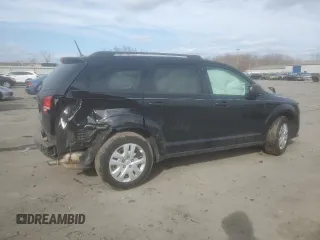 2019 Dodge Journey SE Value with VIN 3C4PDCAB4KT864575, listed as a Copart auction lot 43988685 with Not Provided miles and Salvage Title. Bid and sale history available at DreamBid. Image 3.