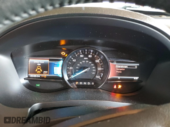 2018 Ford Explorer XLT with VIN 1FM5K8D88JGA56464, listed as a Copart auction lot 61979675 with 63,465 mi miles and Salvage title. Bid and sale history available at DreamBid. Image 9.