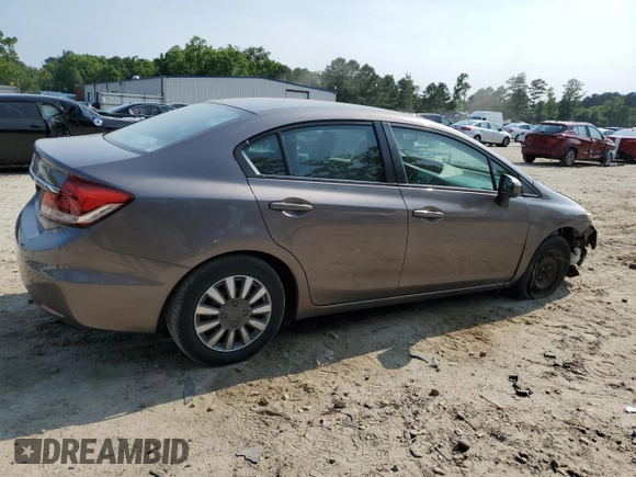 2014 Honda Civic LX z VIN 19XFB2F5XEE256180, wystawiony jako Copart lot #59629615 z przebiegiem 115 889 mil mil oraz Szkoda całkowita • Salvage title. Historia ofert i sprzedaży dostępna na DreamBid. Obrazek 3.