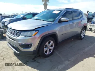 2019 Jeep Compass Latitude with VIN 3C4NJCBB0KT676974, listed as a IAAI auction lot 42020893 with 54,159 mi miles and . Bid and sale history available at DreamBid. Image 2.