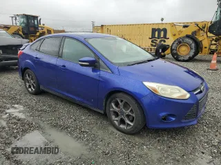 2013 Ford Focus SE with VIN 1FADP3F24DL164398, listed as a Copart auction lot 54579505 with 157,880 mi miles and Salvage title. Bid and sale history available at DreamBid. Image 4.
