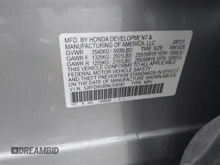 2022 Acura MDX z VIN 5J8YD9H36NL006581, wystawiony jako IAAI lot #41399264 z przebiegiem 41 090 mil mil oraz . Historia ofert i sprzedaży dostępna na DreamBid. Obrazek 9.