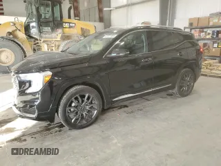 2024 GMC Terrain Denali with VIN 3GKALXEG8RL346862, listed as a Copart auction lot 41571365 with 7,490 mi miles and Salvage Title. Bid and sale history available at carsss.com. Image 1.