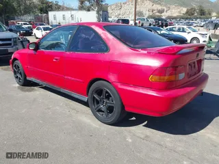 1998 Honda Civic EX with VIN 1HGEJ8248WL100096, listed as a IAAI auction lot 41848053 with 229,517 mi miles. Bid and sale history available at carsss.com. Image 3.