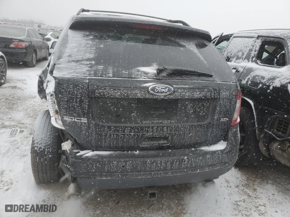 2012 Ford Edge SEL with VIN 2FMDK3JC6CBA02999, listed as a Copart auction lot 89255555 with 215,929 mi miles and Salvage Title. Bid and sale history available at carsss.com. Image 6.