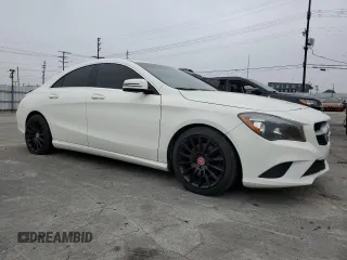 2016 Mercedes-Benz CLA 250 with VIN WDDSJ4GB3GN359737, listed as a Copart auction lot 59172405 with 201,220 mi miles and Salvage title. Bid and sale history available at DreamBid. Image 4.