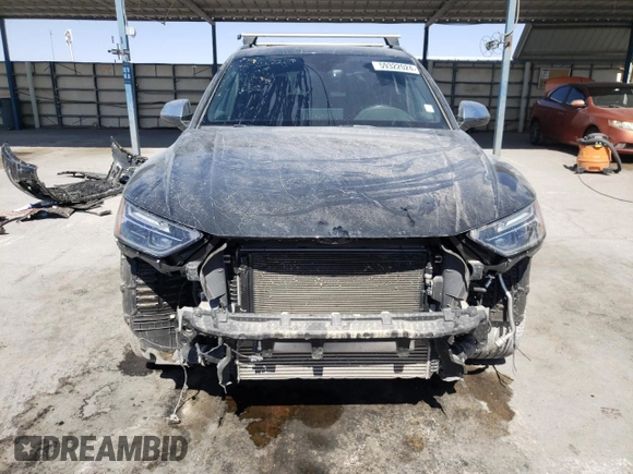 2021 Audi SQ5 Premium Plus with VIN WA1B4AFY7M2035672, listed as a Copart auction lot 59322024 with 25,217 mi miles and Salvage Title. Bid and sale history available at DreamBid. Image 5.