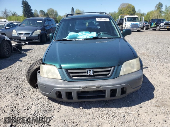 2001 Honda CR-V EX with VIN JHLRD18671C000655, listed as a Copart auction lot 53994425 with 196,545 mi miles and Clean Title. Bid and sale history available at carsss.com. Image 5.