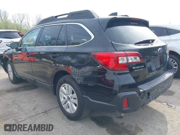 2019 Subaru Outback Premium with VIN 4S4BSAHC2K3323129, listed as a IAAI auction lot 41995789 with 72,315 mi miles and . Bid and sale history available at carsss.com. Image 3.