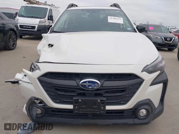 2024 Subaru Outback Onyx XT with VIN 4S4BTGLD7R3288954, listed as a IAAI auction lot 41386232 with 8,313 mi miles and . Bid and sale history available at DreamBid. Image 12.