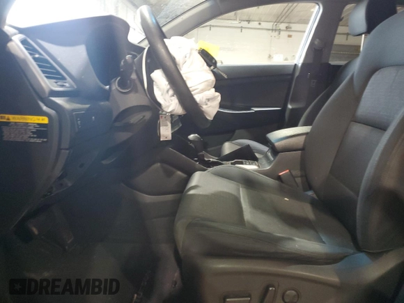 2017 Hyundai Tucson SE with VIN KM8J33A49HU331741, listed as a Copart auction lot 41931535 with Not Provided miles and Salvage Title. Bid and sale history available at DreamBid. Image 7.