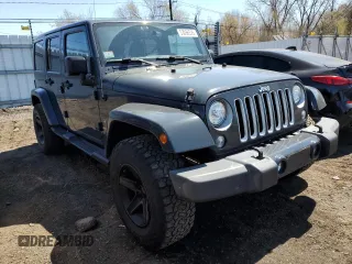 2017 Jeep Wrangler Unlimited Sahara with VIN 1C4BJWEG7HL552748, listed as a Copart auction lot 53086525 with 85,054 mi miles and Salvage title. Bid and sale history available at DreamBid. Image 4.