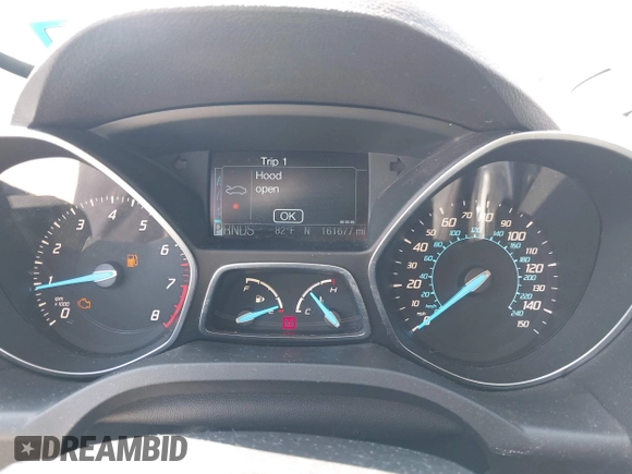 2013 Ford Escape Titanium with VIN 1FMCU0J9XDUA33872, listed as a IAAI auction lot 42009286 with 161,677 mi miles. Bid and sale history available at carsss.com. Image 7.