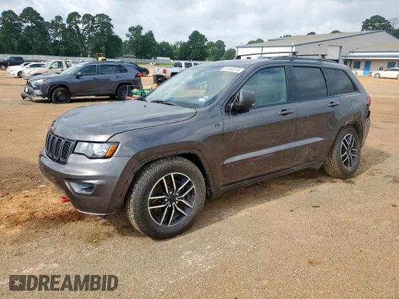 2019 Jeep Grand Cherokee Trailhawk with VIN 1C4RJFLT8KC626880, listed as a Copart auction lot 61364615 with 78,011 mi miles and Salvage title. Bid and sale history available at DreamBid. Image 1.